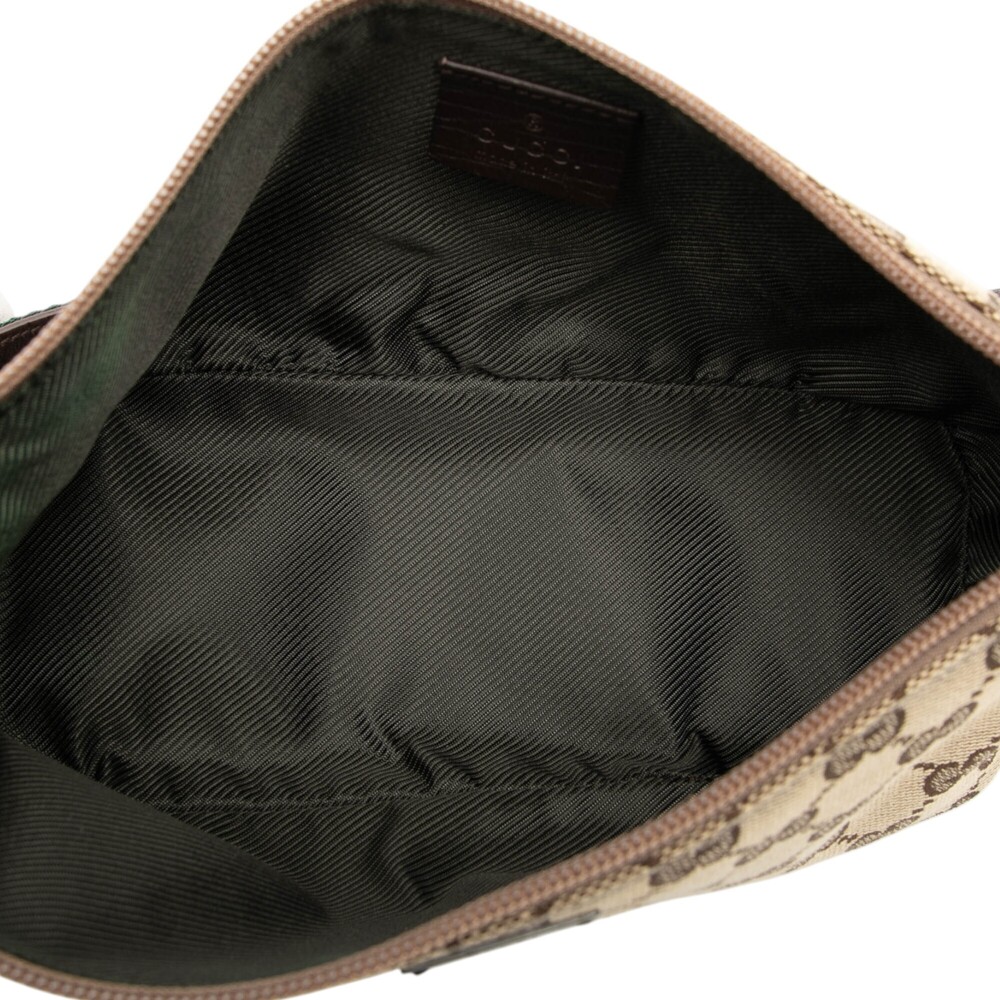 Pre-Loved Gucci GG Canvas Web Boat - Picture 4 of 7